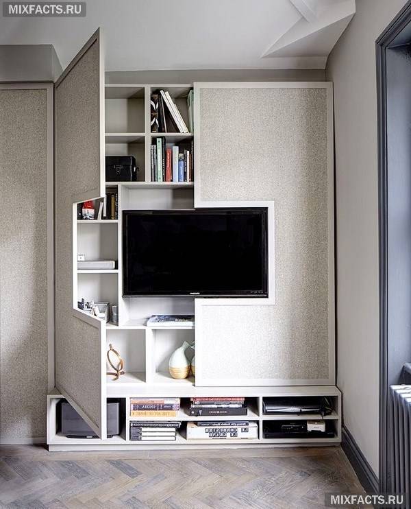 Куди повісити телевізор в маленькій квартирі