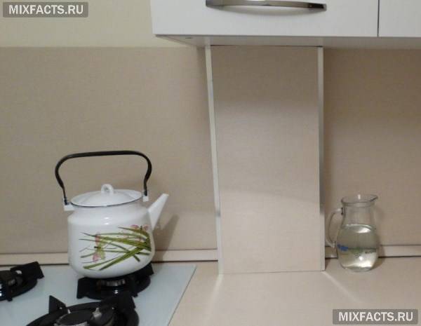Як заховати газові труби на кухні при ремонті – дизайн ідеї з фото