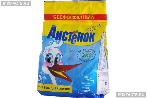 Який дитячий пральний порошок краще вибрати?